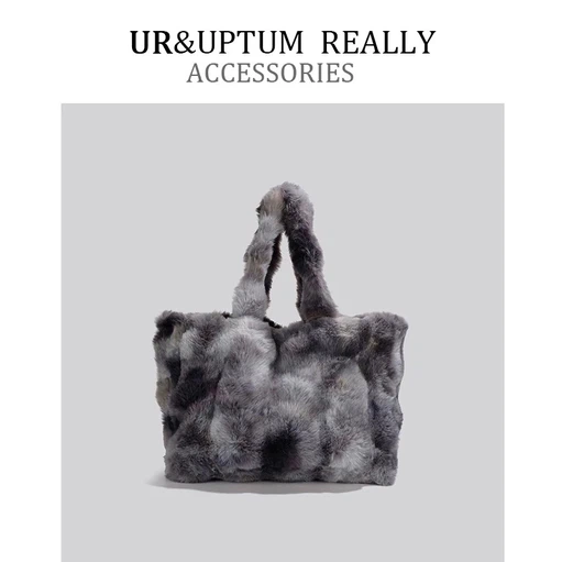 rabbit fur bag rabbit fur bag